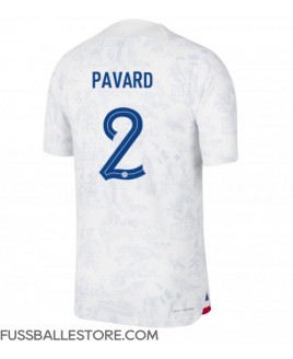 Günstige Frankreich Benjamin Pavard #2 Auswärtstrikot WM 2022 Kurzarm
